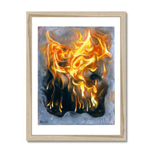 Load image into Gallery viewer, Fire Sketch | Framed Print