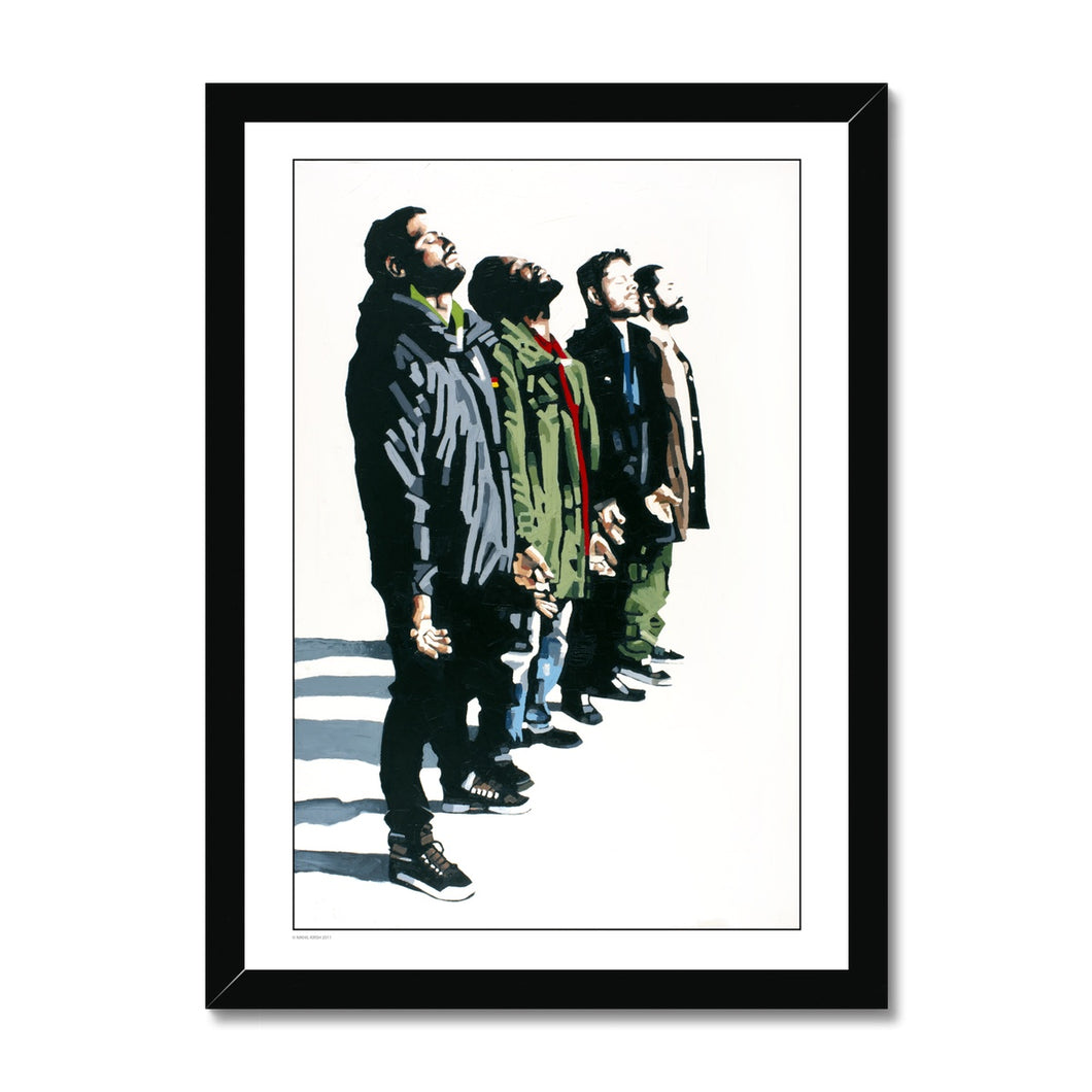 Wall of Brothers | Framed Print