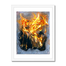 Load image into Gallery viewer, Fire Sketch | Framed Print