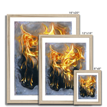 Load image into Gallery viewer, Fire Sketch | Framed Print