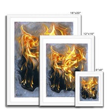 Load image into Gallery viewer, Fire Sketch | Framed Print