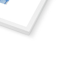 Load image into Gallery viewer, Permanent Blue Test | Framed Print