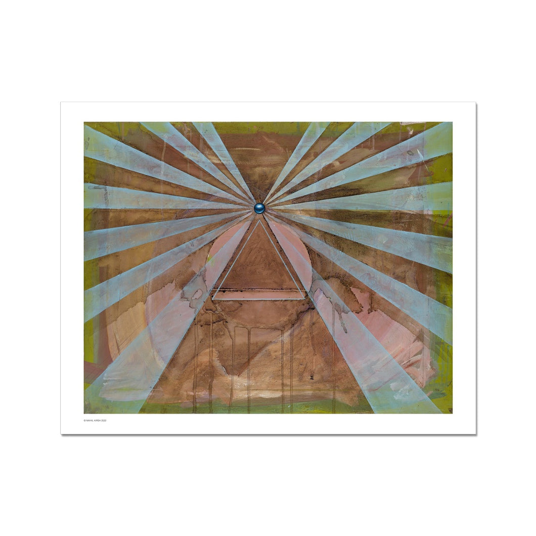 Off-Center Beam with Coffee Test | Fine Art Print