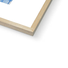 Load image into Gallery viewer, Permanent Blue Test | Framed Print