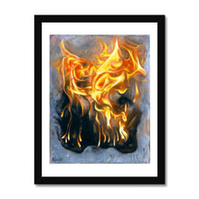 Load image into Gallery viewer, Fire Sketch | Framed Print