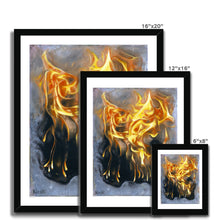 Load image into Gallery viewer, Fire Sketch | Framed Print