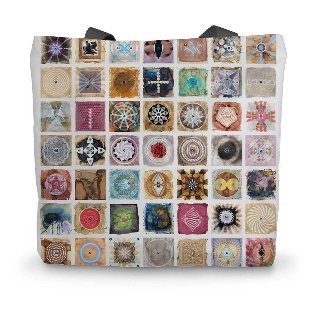 The Alchemy Card Constellation Canvas Tote Bag
