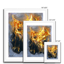 Load image into Gallery viewer, Fire Sketch | Framed Print
